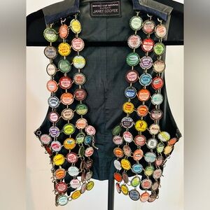RARE Janet Cooper Bottle Top Vest